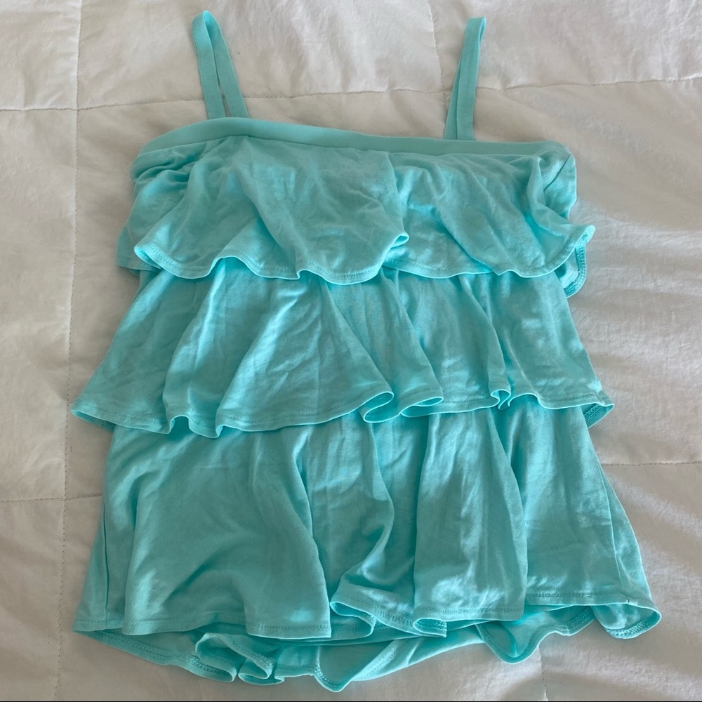 vintage GAP ruffle tank top